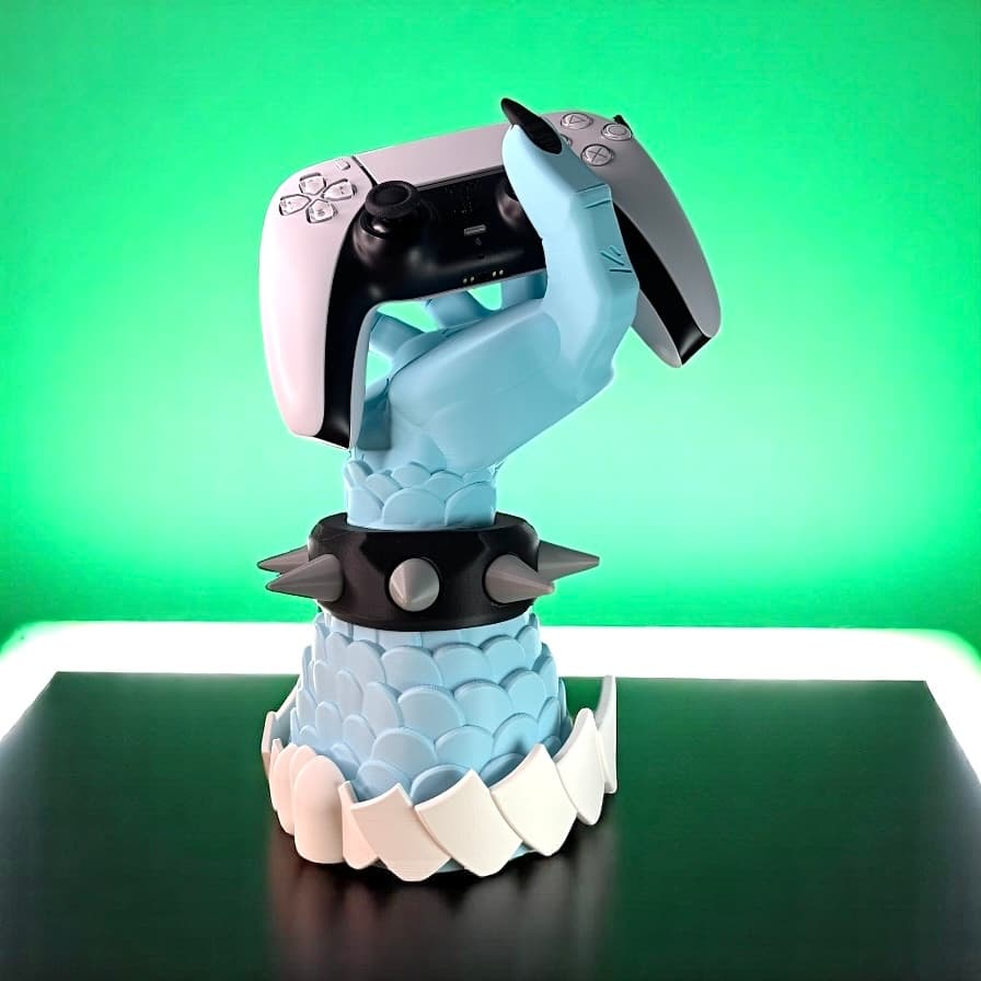 Suporte de Controle Kaido – One Piece | Compatível com Xbox, PS e Mais | Impressão 3D em PLA