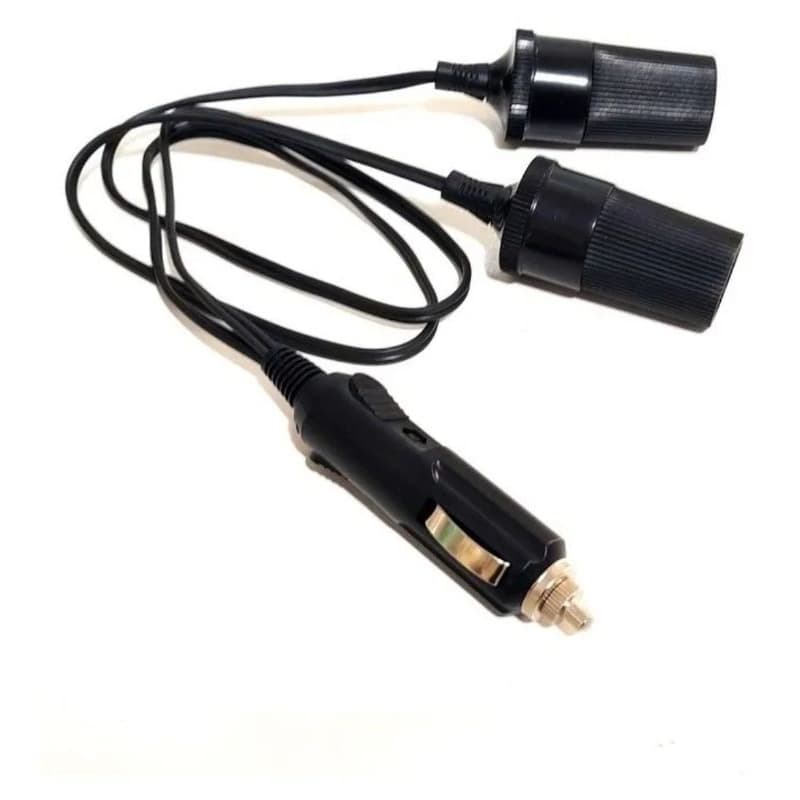 Adaptador Veicular Duplo Para Acendedor De Cigarros 12v 24v