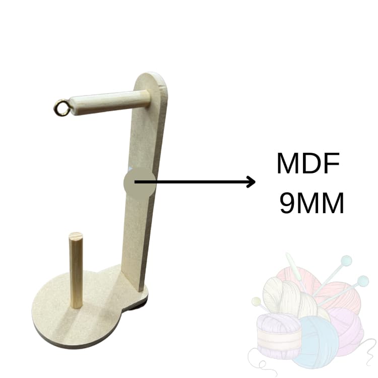 Suporte Para Barbante Pequeno  Unilateral MDF 9mm