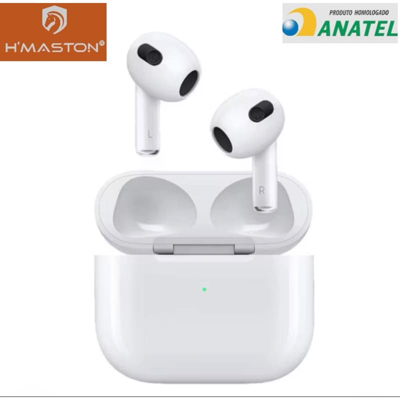 H'maston RS-20 Fone De Ouvido Bluetooth 5.4 Sem Fio Wireless In-ear Com Microfone 30 mah 5 Hora