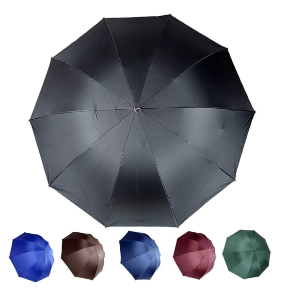 Guarda Chuva Sombrinha Manual Reforçado Com Proteção UV Blackout