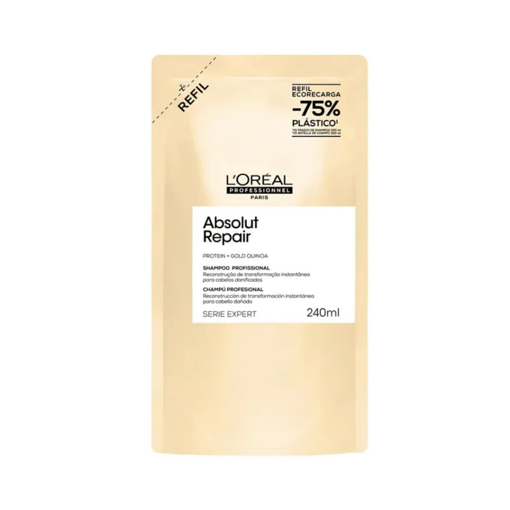 Loreal Absolut Repair Shampoo Refil 240Ml