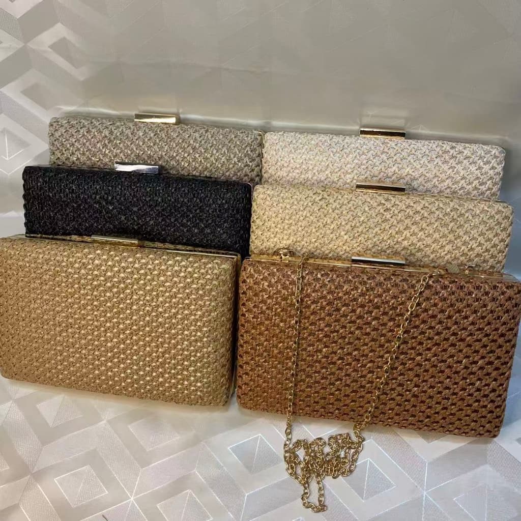 Bolsa Tiracolo / Carteira Feminina Com Glitter Para Festa / Banquete / Casamento WT168-52