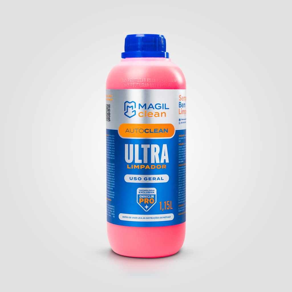 Ultra Limpador Auto Clean Uso Geral 1,15L Magil Clean