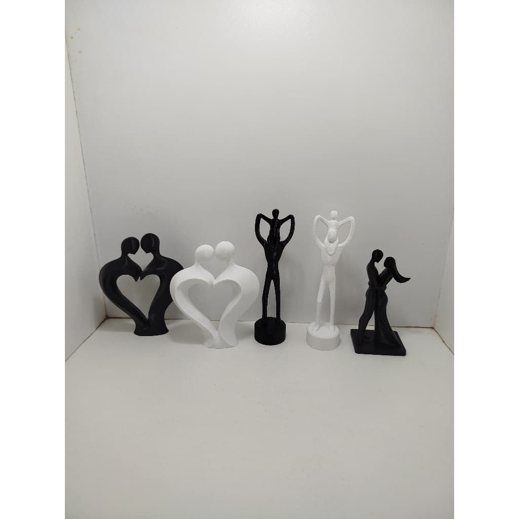 Escultura Decorativa Enfeite Amor Coração - Dia Dos Namorados, Dia Das Mães, Dia dos Páis Presente Especial Criativo