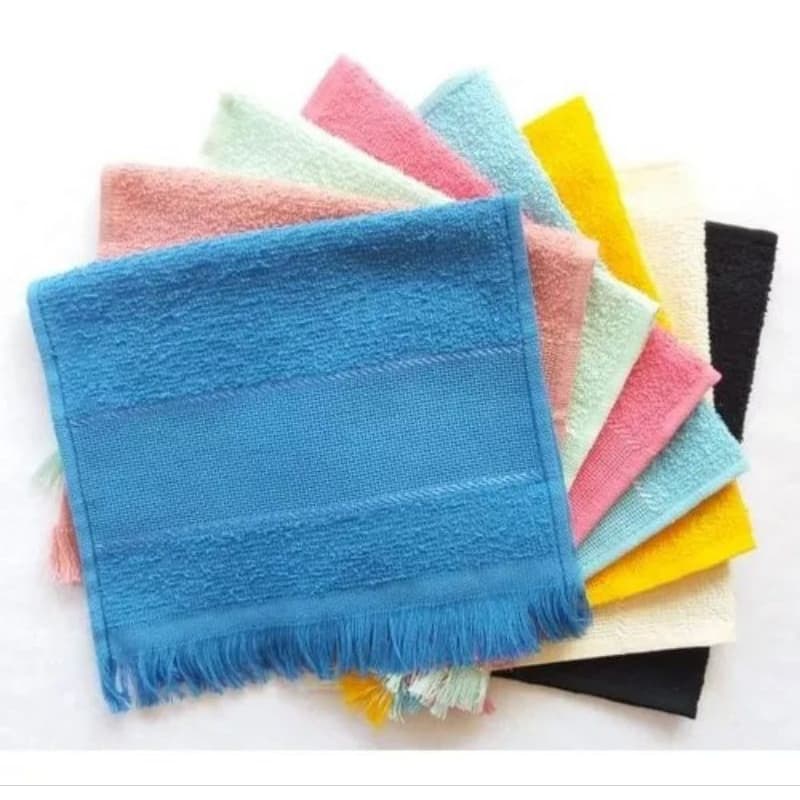 kit com 6 Toalha Social   para  bolsa ,creche Escolar lancheiras, variadas.