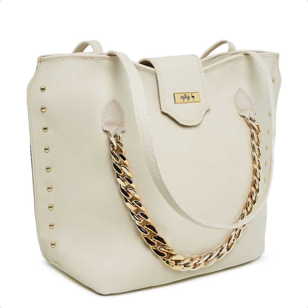 Bolsa Feminina Estilo Tote Sacola Rafhig, Fecho De Ziper Promoção De Lançamento Barata/Barato