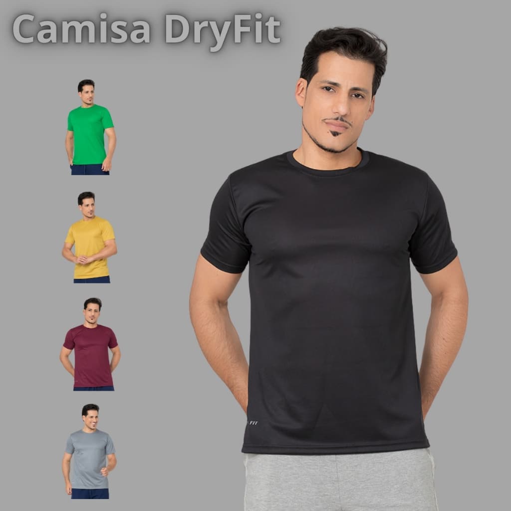 KIT 5 camisetas masculina Academia treino esporte promoção