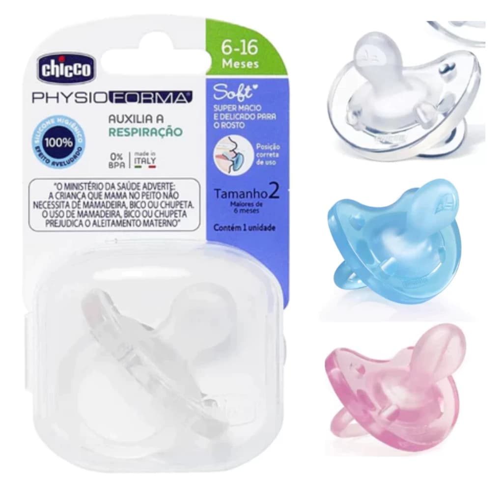 Chupeta Chicco Soft Silicone - PhysioForma - Envio imediato