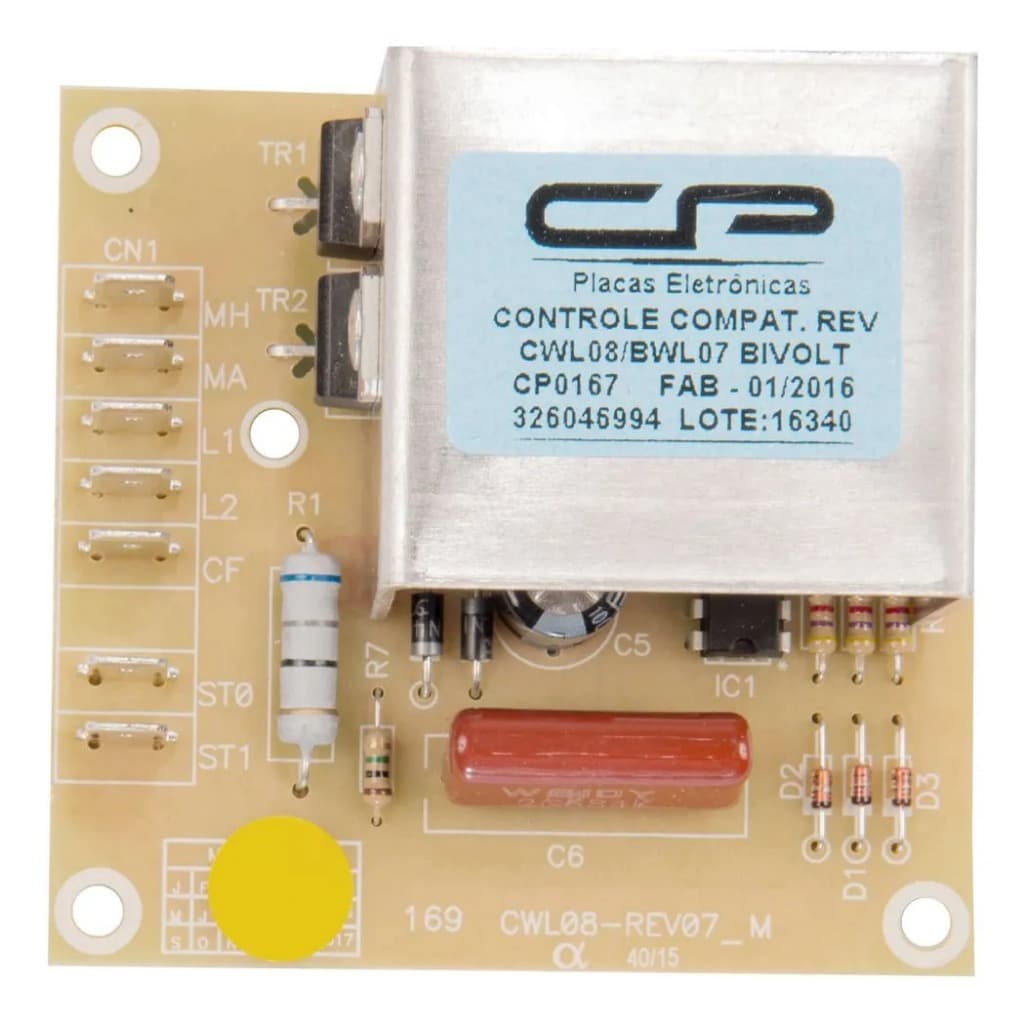 Placa Lavadora Brastemp Consul Bwl07a Cwl10a Bwl09a Cwl08a Bivolt