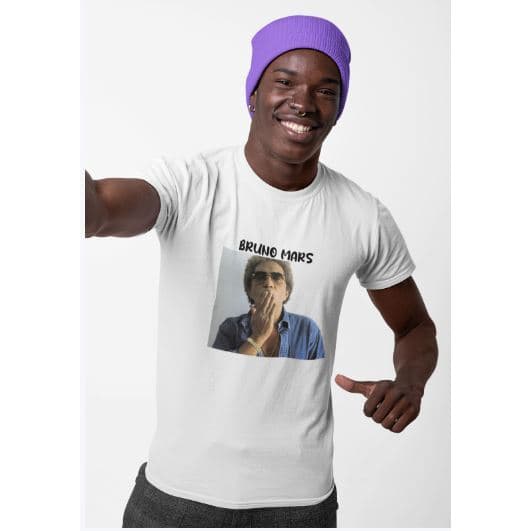 Camiseta Meme Bruno Mars E Reginaldo Rossi Zoeira Engraçada Personalizada