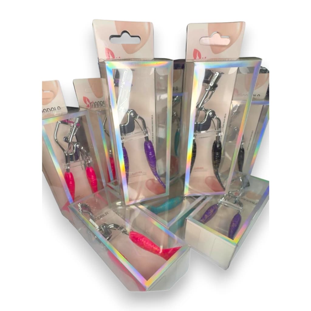 Curvex Curvador de Cílios Postiços, Alicate de cílios Sereia, de metal Profissional Cores Sortidas Promoção