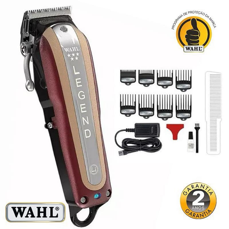Máquina De Corte Wahl Legend Cordless Profissional Sem Fio