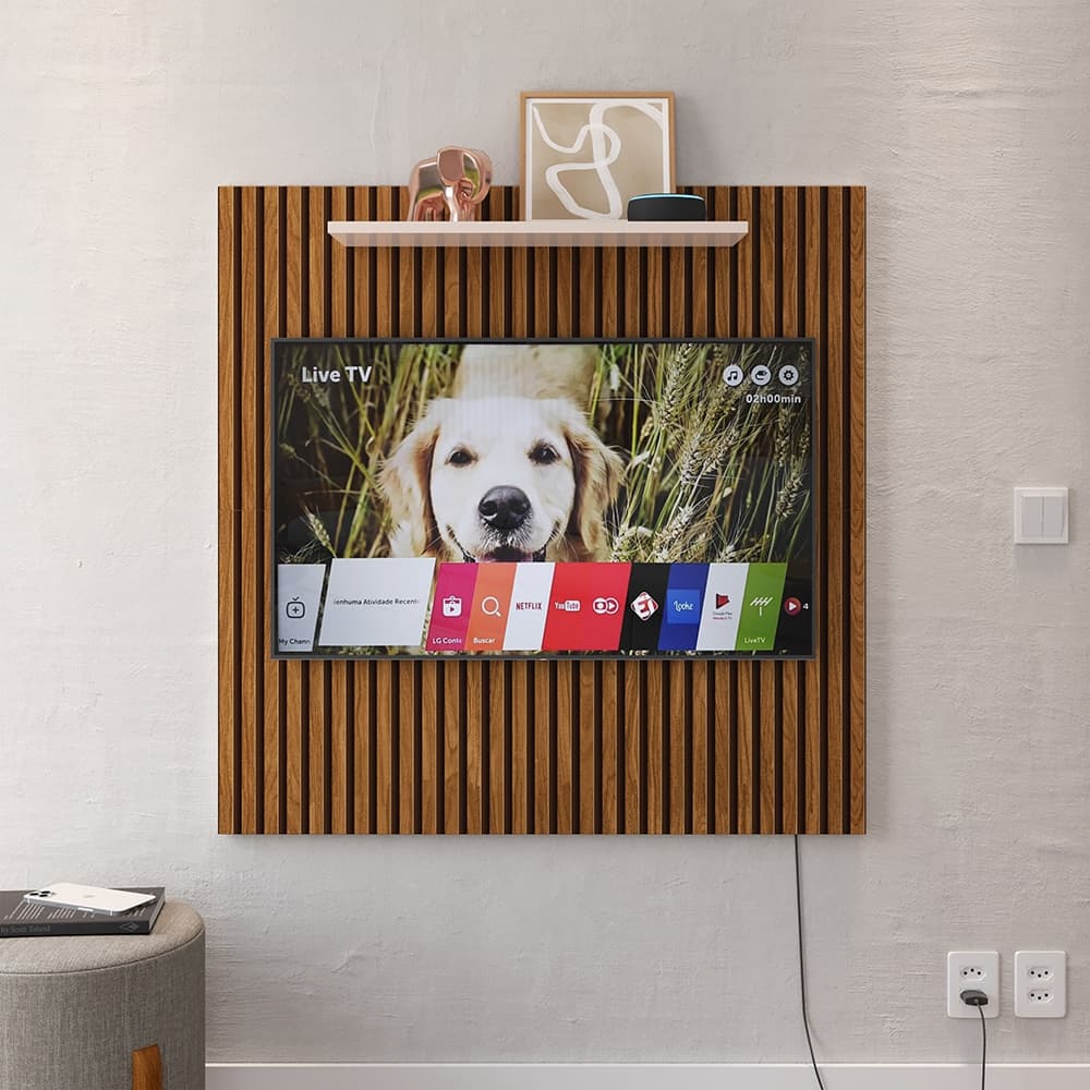 Painel Star Para TV Sala, Quarto, Tvs Até 32 polegadas