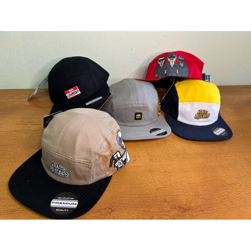 Boné Five Panel Aba Reta Streetwear Hype Masculino Unissex Ajustável modelos exclusivos