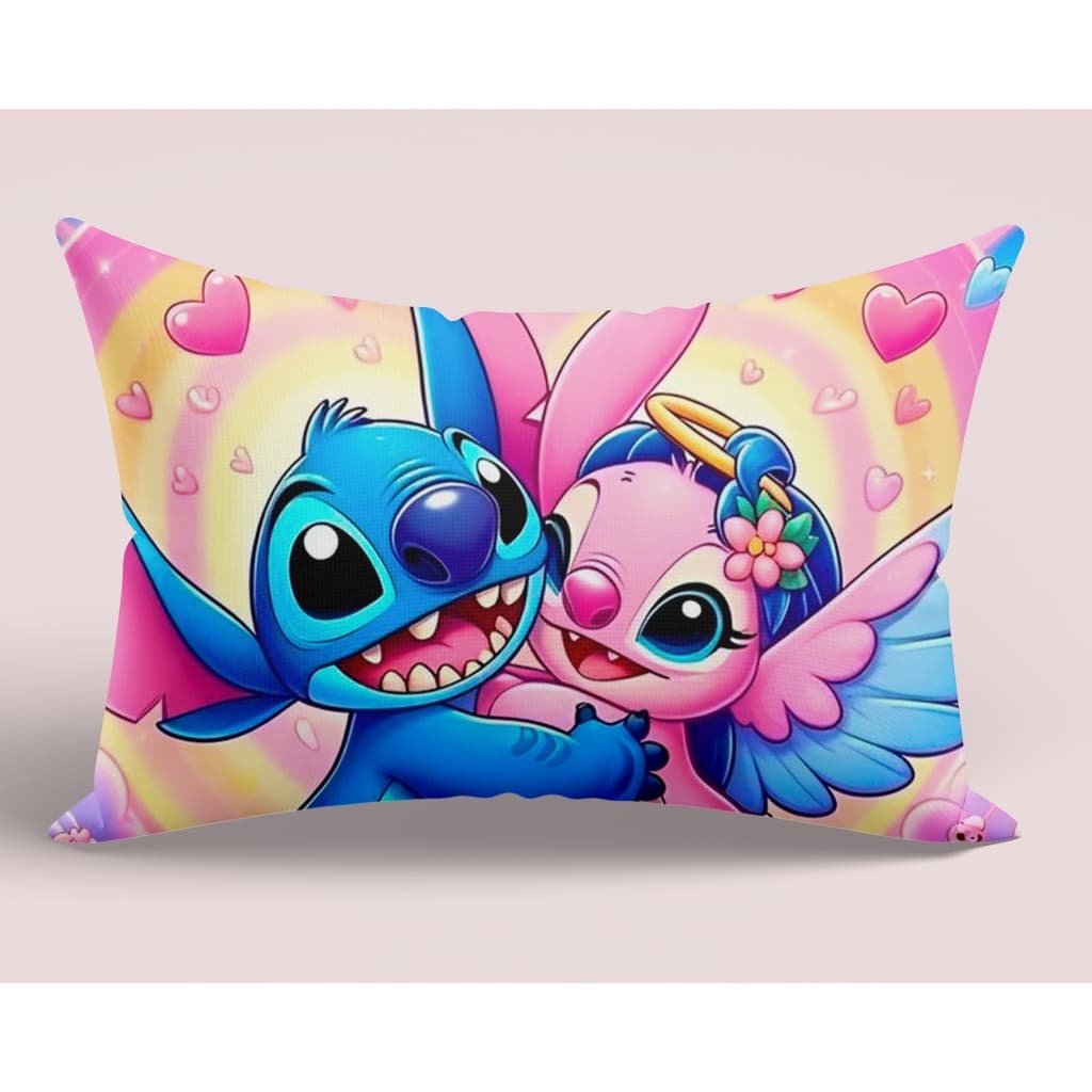 Fronha de Travesseiro Stitch Estampas Exclusivas Tamanho Padrão