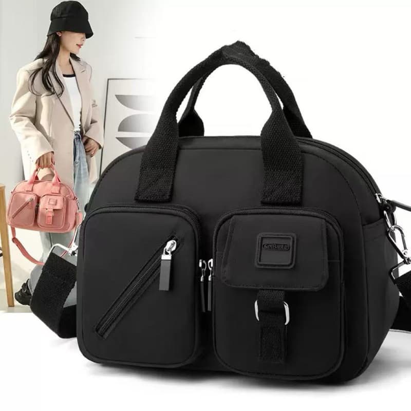 Bolsa Feminina De Nylon À Prova D'água Saco Tote De Viagem