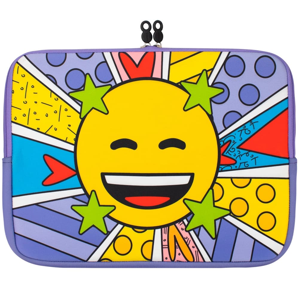 Capa para Notebook 15" com Estampa Romero Britto - Design Exclusivo Yins Brasil