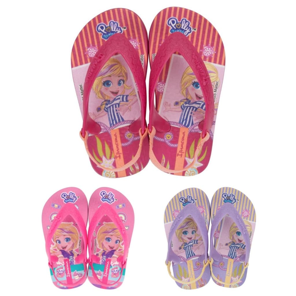 Chinelo Ipanema Baby Polly Dedo Sandalia com Elastico