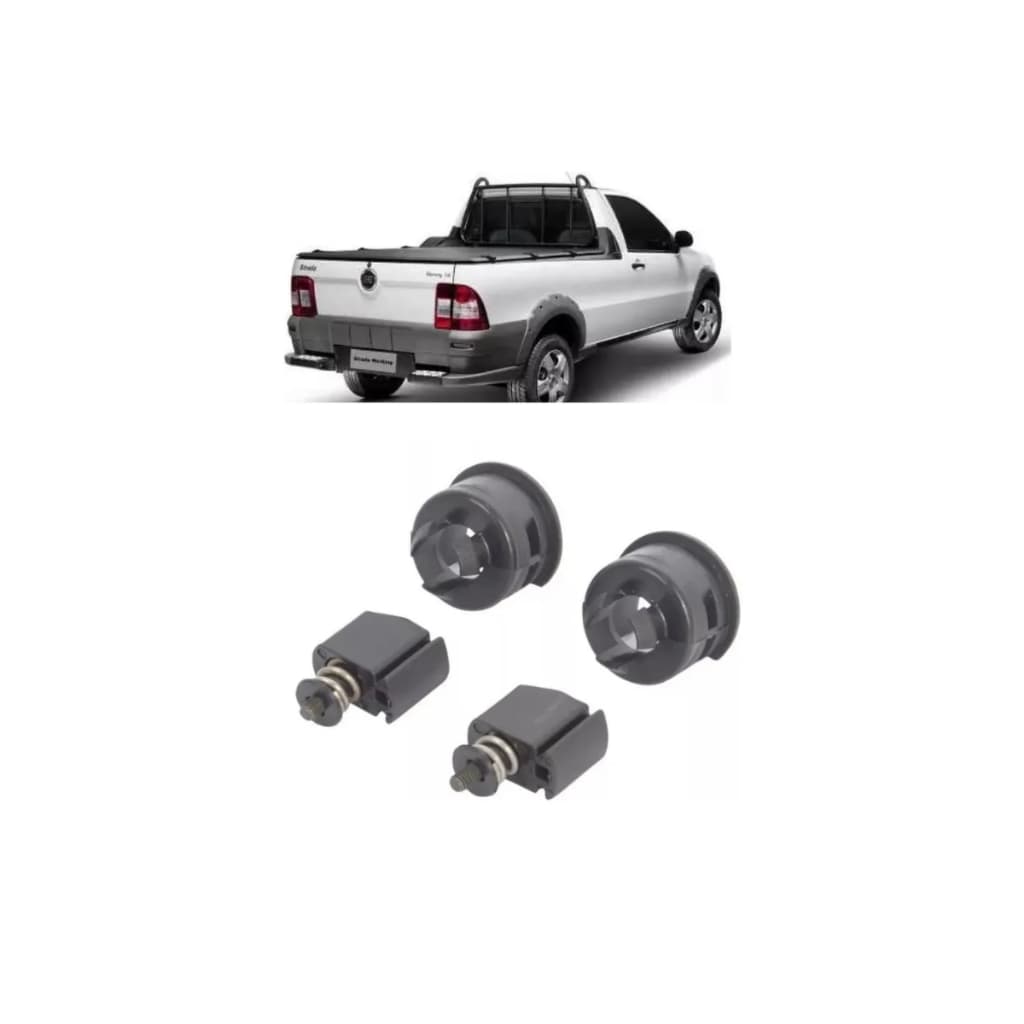 Kit Reparo  da Tampa Traseira Fiat Strada 2008 A 2020