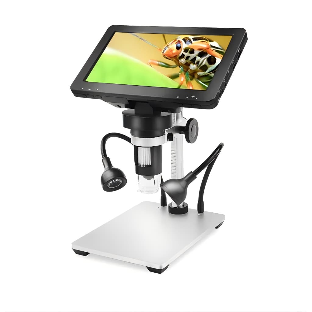 Microscópio Digital 1200x Lcd 7 Manutenção Eletrônica 1080p