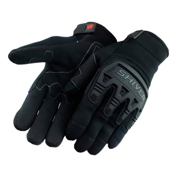 LUVA MOTO DUKE SPORTIVA COM PROTECAO PRETO TIPO X11 RACING SPEED Toutch screem SHIVER ORIGINAL