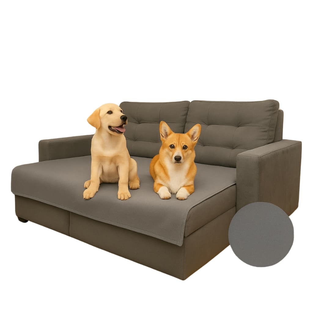 Manta Protetora Impermeável para Sofá 1,35x1,35 – Ideal para Pets | Anti Pelos e Líquidos