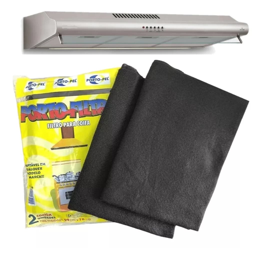 2 Filtros Mantas Para Coifa Depurador Exaustor Todas As Marcas