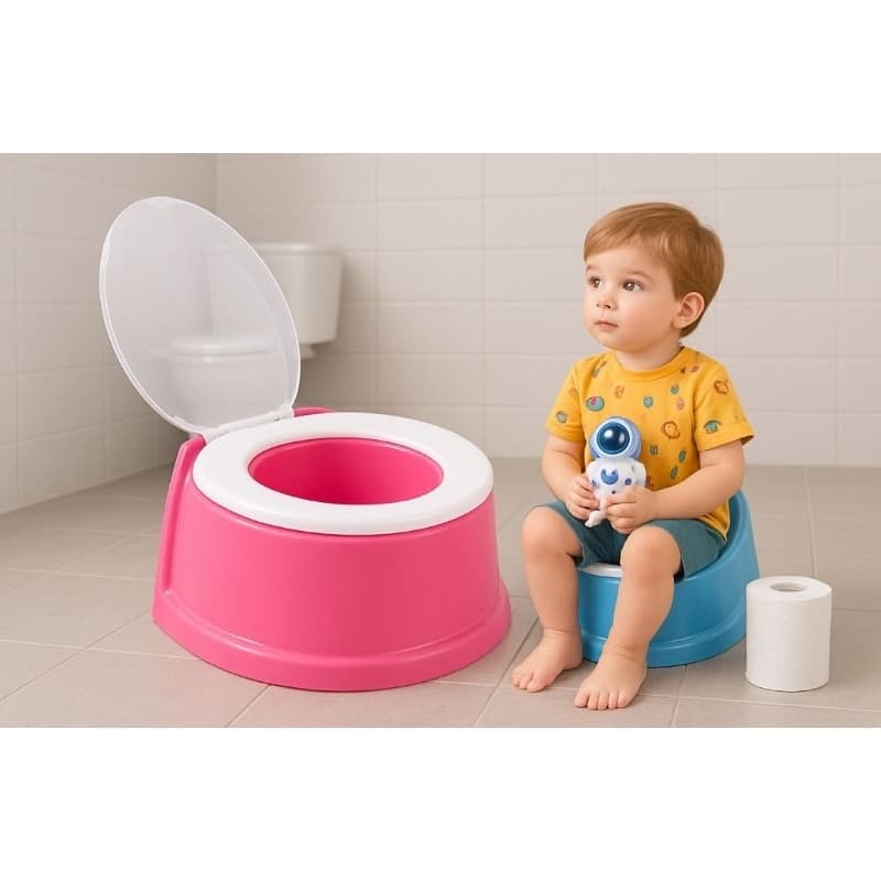 Troninho Assento Sanitario Penico Monte Libano Criança Desfralde Mini Privada com Tampa