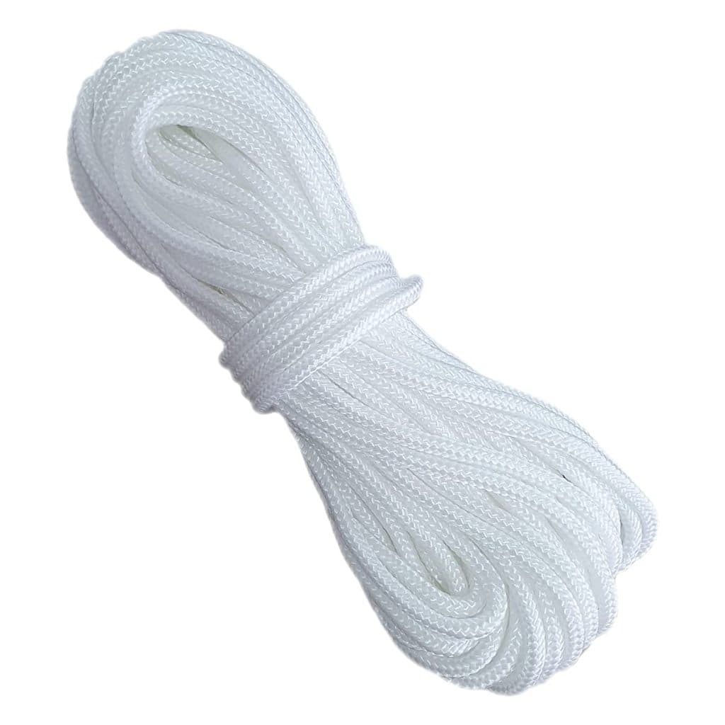 Corda De Varal Poliéster Camping Tela de Proteção-UV Resistente Antimofo 30 Metros - Espessura 3mm