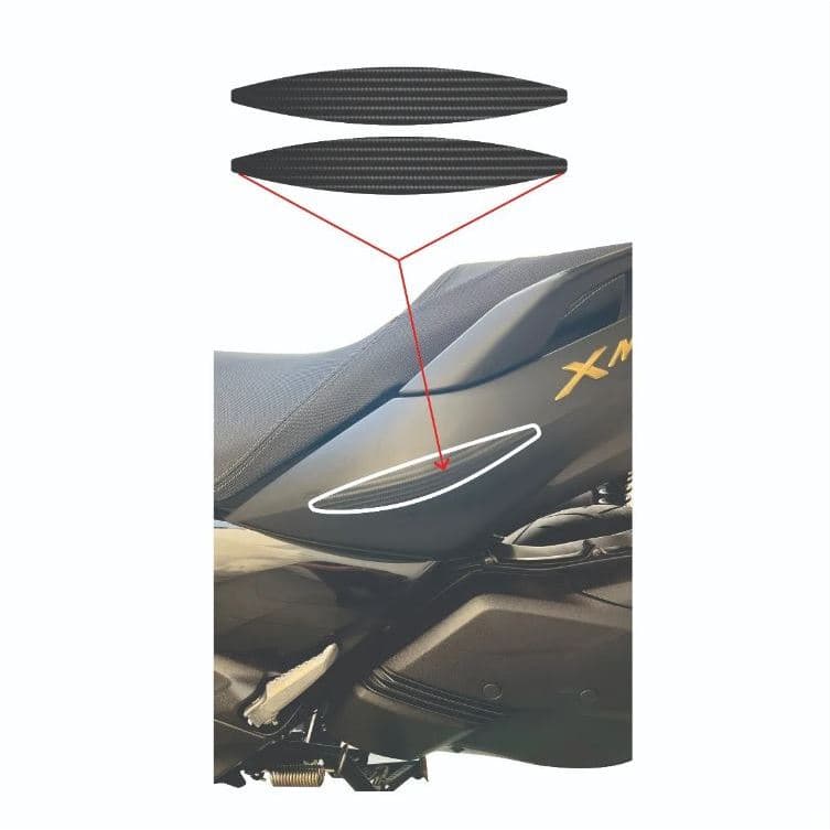 Adesivo Protetor Lateral Xmax 250 abs (2021 a 2024)