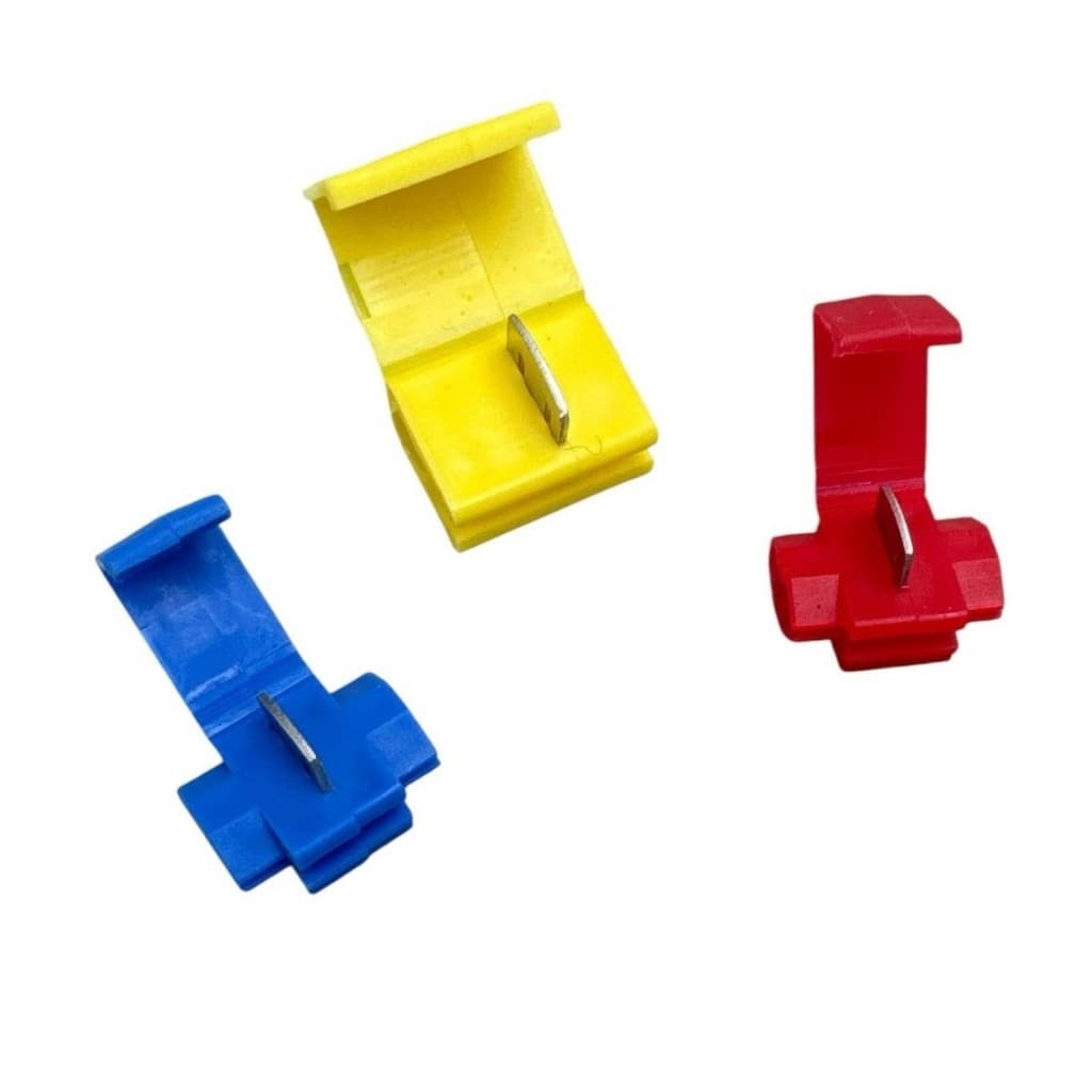 Kit 25 Conector Derivação Emenda Rápida Fios Cabo Perfurante