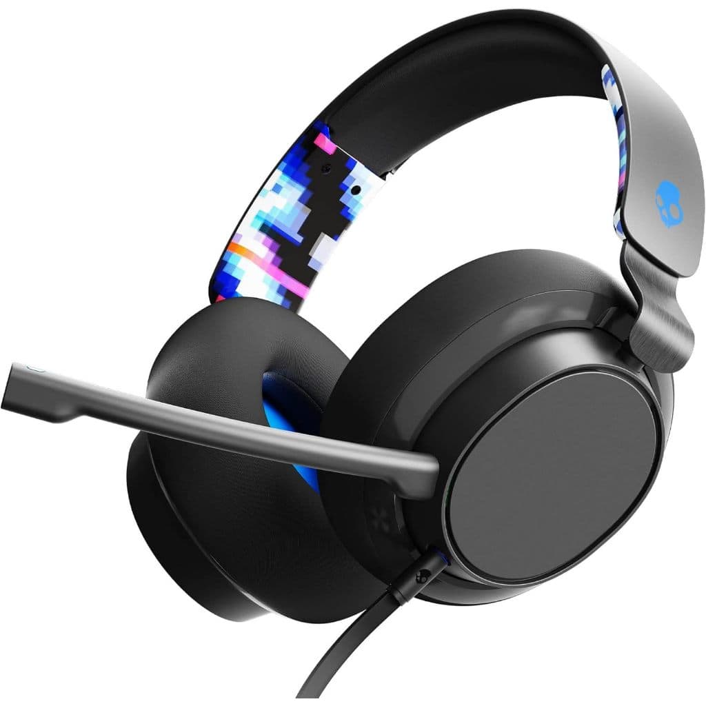 Fone de Ouvido  Skullcandy SLYR Gaming Preto Azul