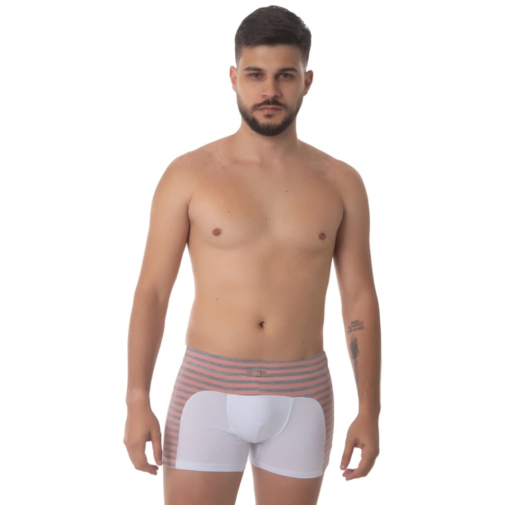 Kit 3 Cuecas Boxer Adulto de Algodão - Confortável Não Enrola Nas Pernas
