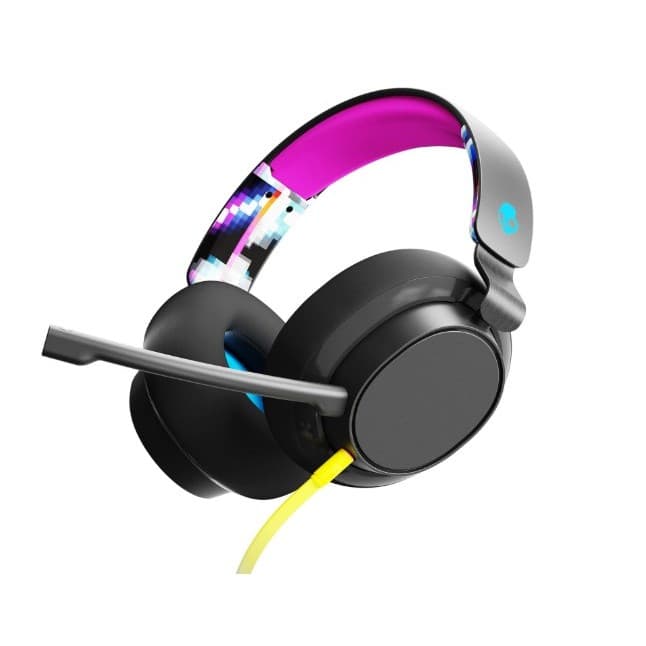 Fone de Ouvido  Skullcandy SLYR Gaming Preto Rosa