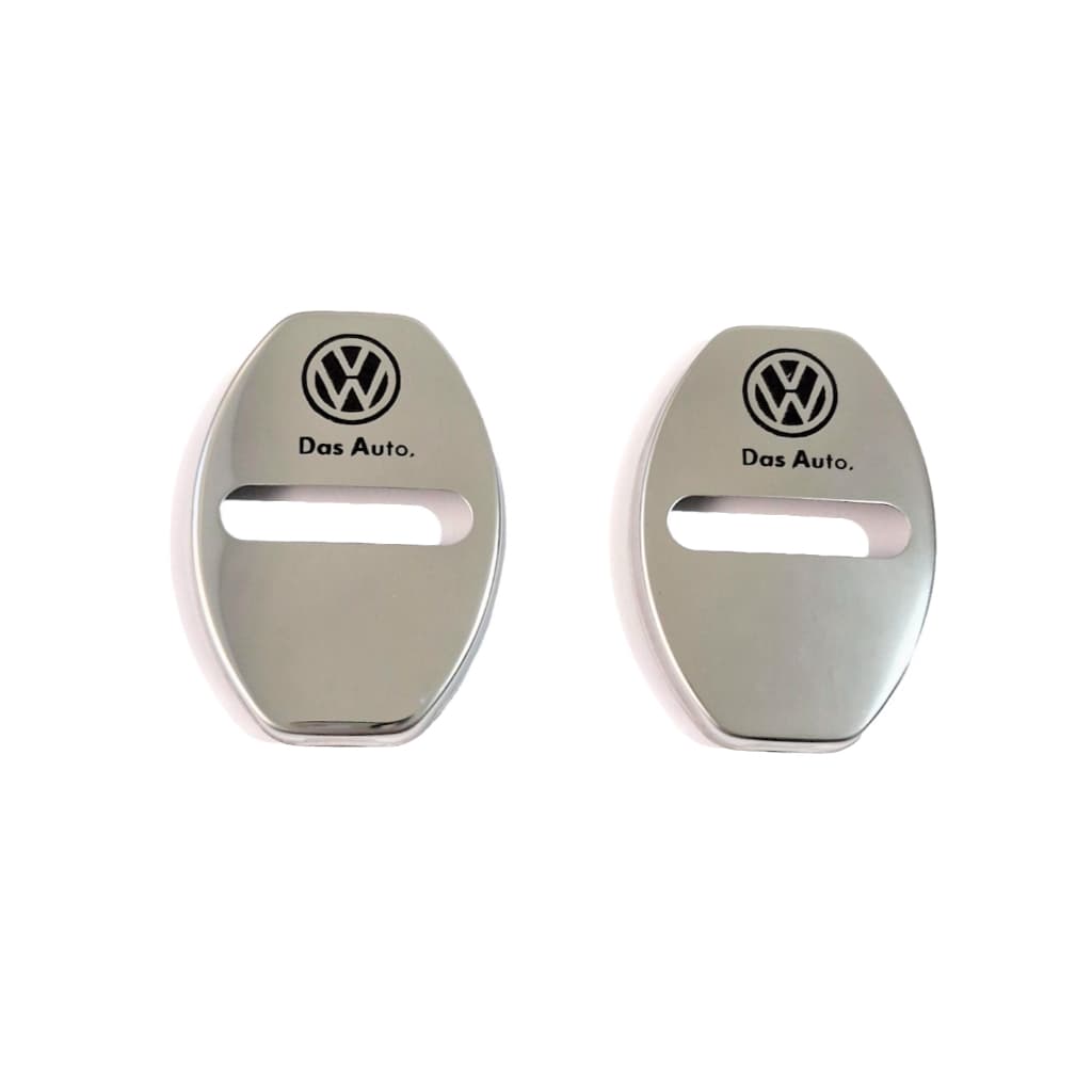 Kit 2 Capas Fechadura Porta Vw Rline Acessórios