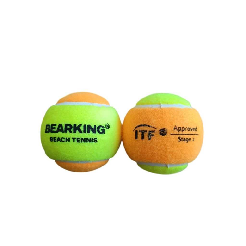 Bola de Beach Tennis Bolinha Profissional Precisão 50% Feltro Macio Resistente Alta Qualidade Quique Suave