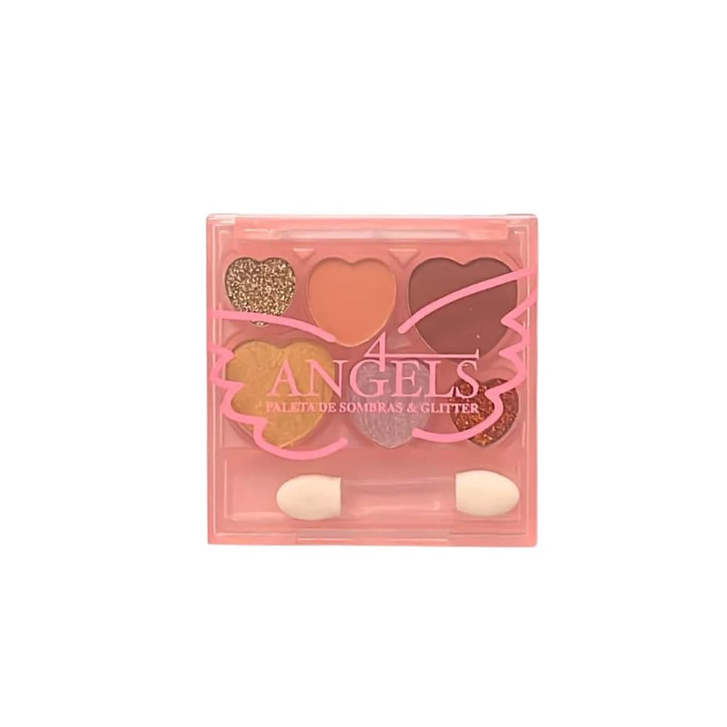 Paleta de Sombras e Glitter Cor 02 - 4 Angels - Unidade