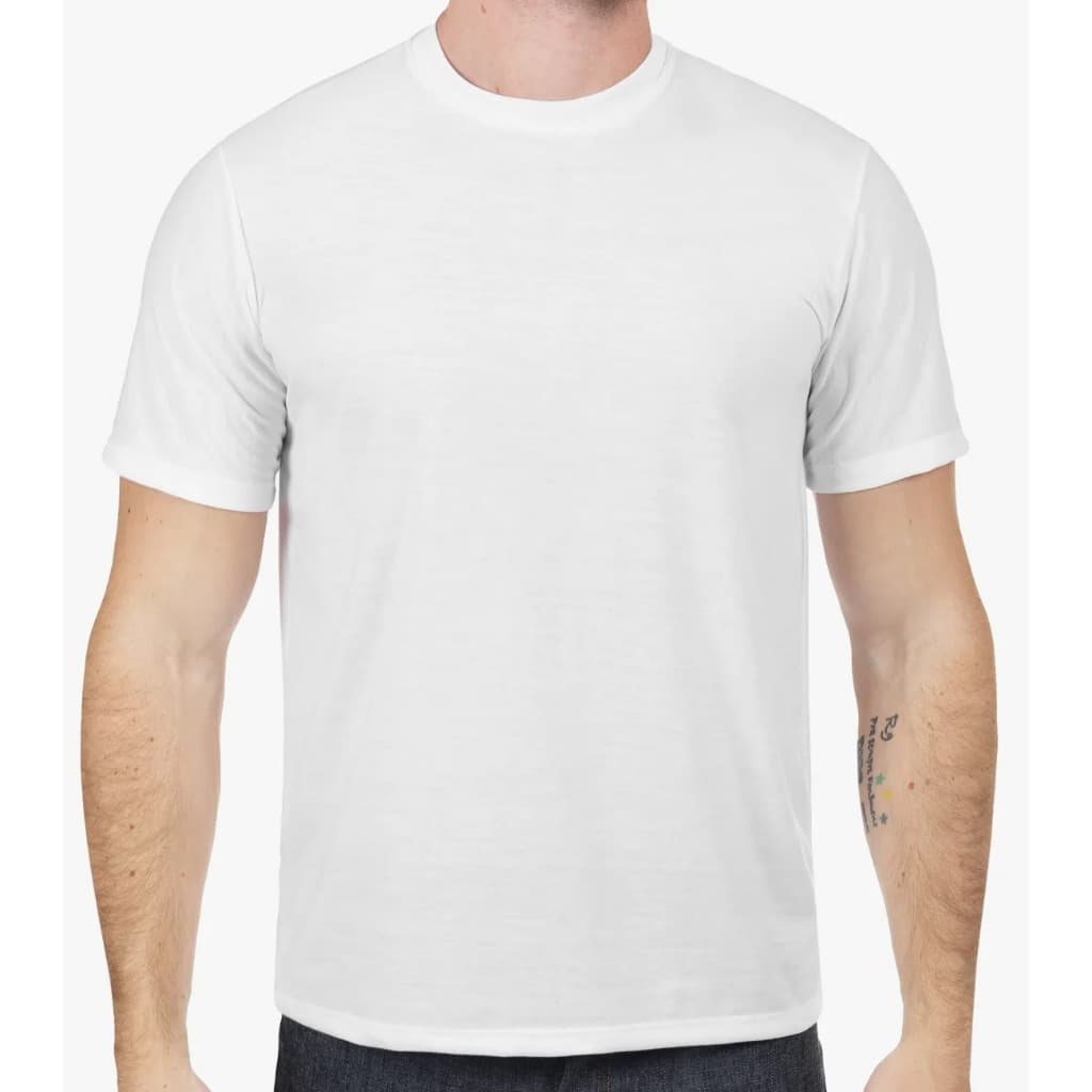 Camisa Branca Esportiva Vários Tamanhos