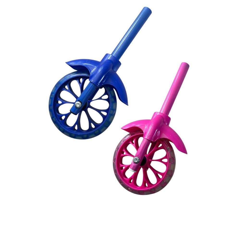 Roda para patinete infantil dianteira modelo com cestinha com paralama