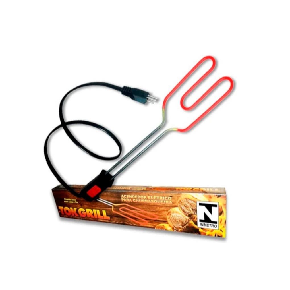 Acendedor Elétrico de Churrasqueira grill Lareira