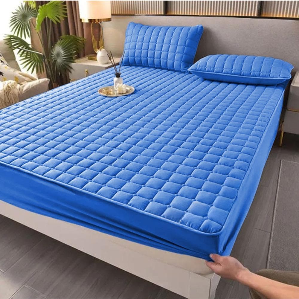 Protetor Para Colchão Impermeavel Queen Matelado Com Elastico Resistente Premium