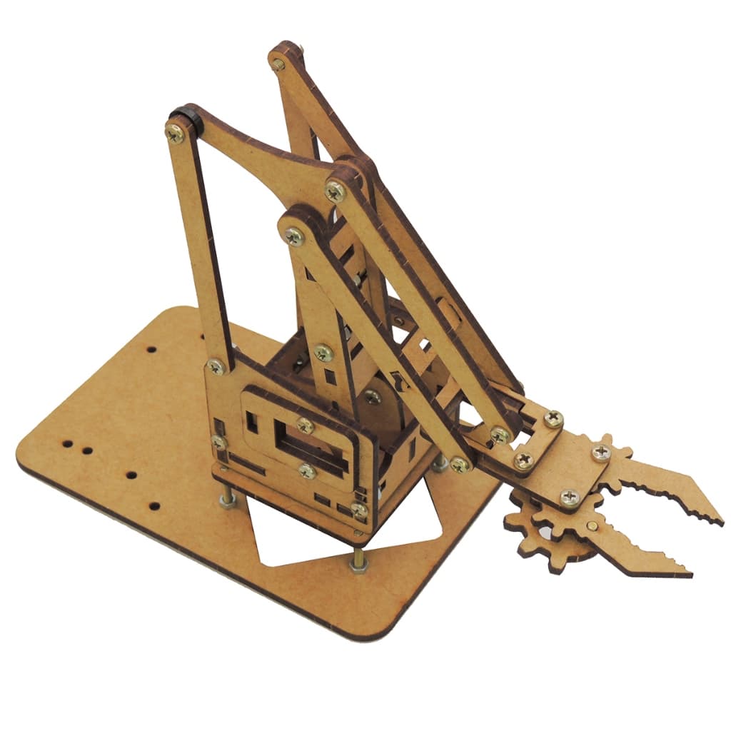 2x Kit Braço Robótico MDF + Parafusos - Robótica