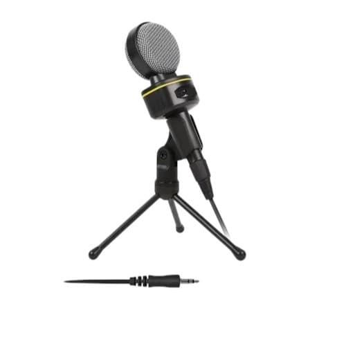 Microfone Condensador De Gravação De Som Preto Sf-930