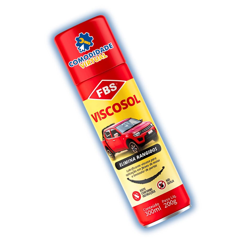 Eliminador De Rangido para feixe de mola caminhonete suv - Viscosol 300ml