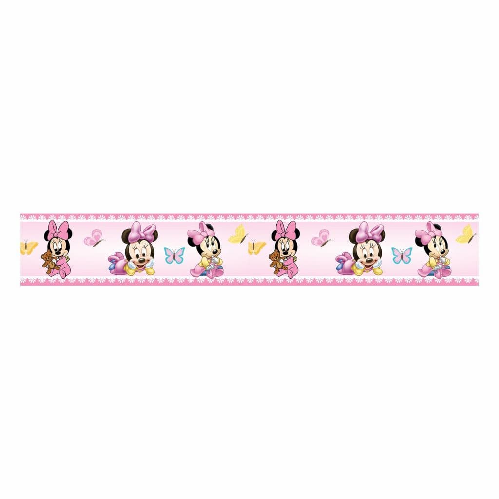 Faixa Decorativa 10 Metros Quarto Menina Minnie Bebê