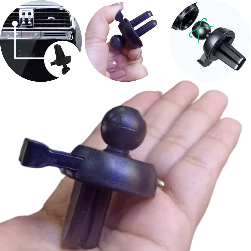 Base de suporte de carro, suporte de telefone portátil para saída de ar