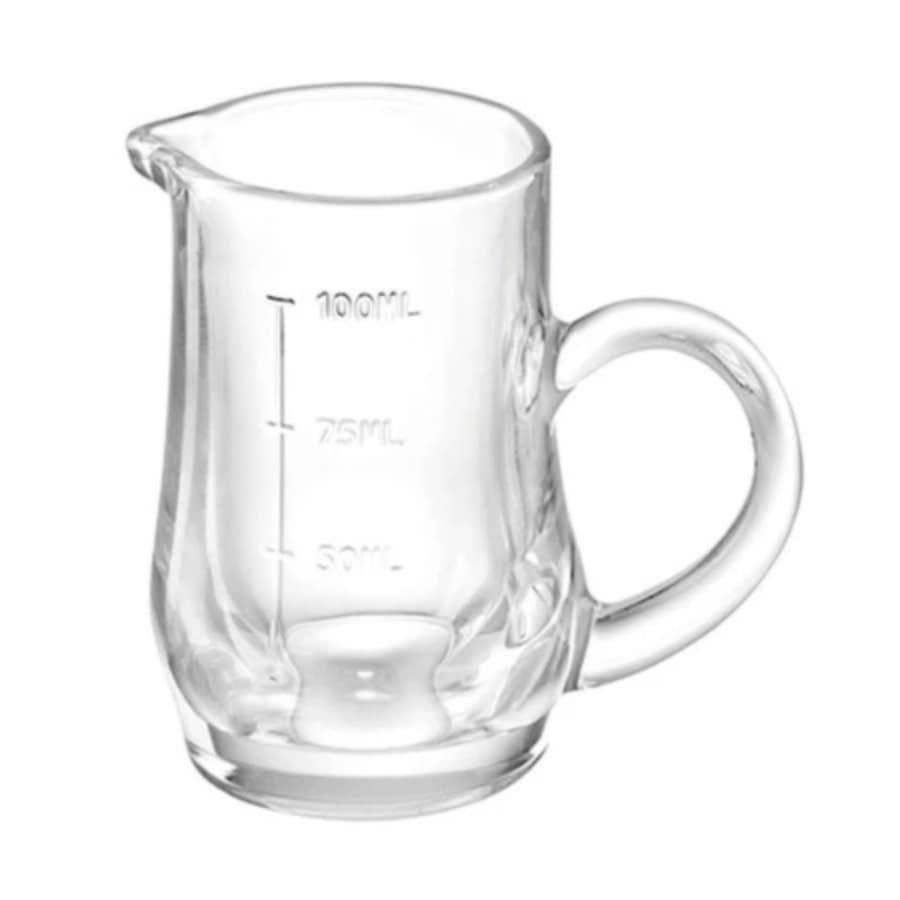 Dosador Prisma 100ml | Medidor de Vidro, Mini Jarra para Cozinha, Receitas e Bar