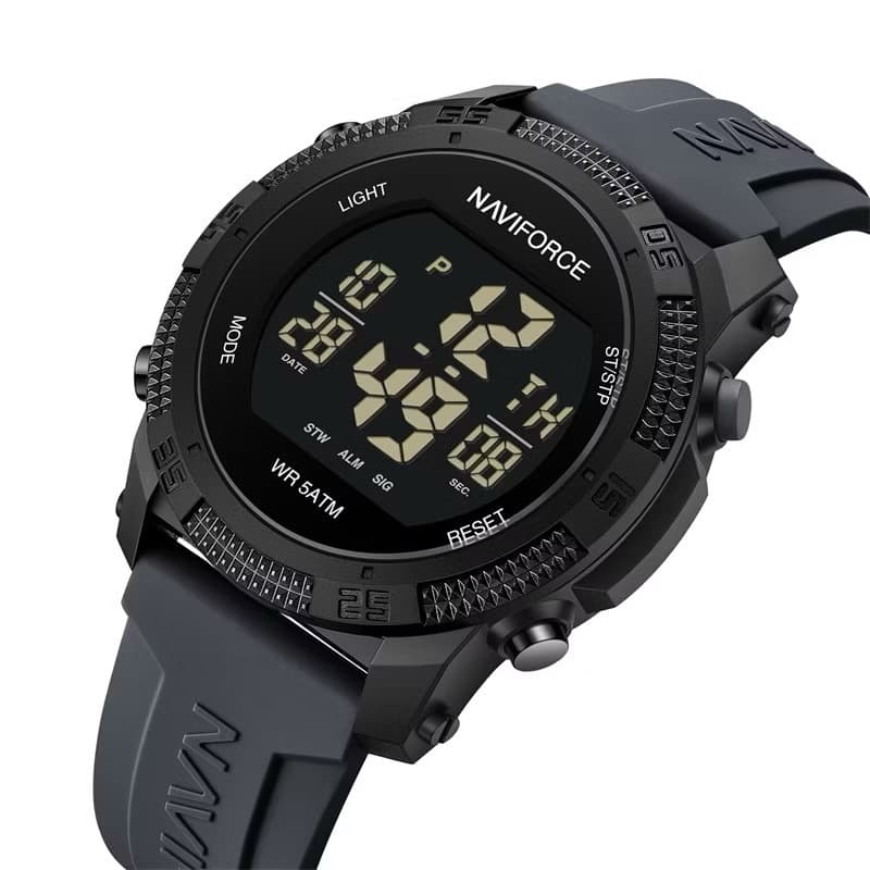Relógio Masculino NAVIFORCE NF7104 Digital - Original Silicone