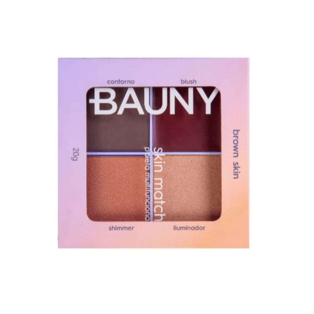 Paleta Multifuncional SKIN MATCH Brown Skin Bauny